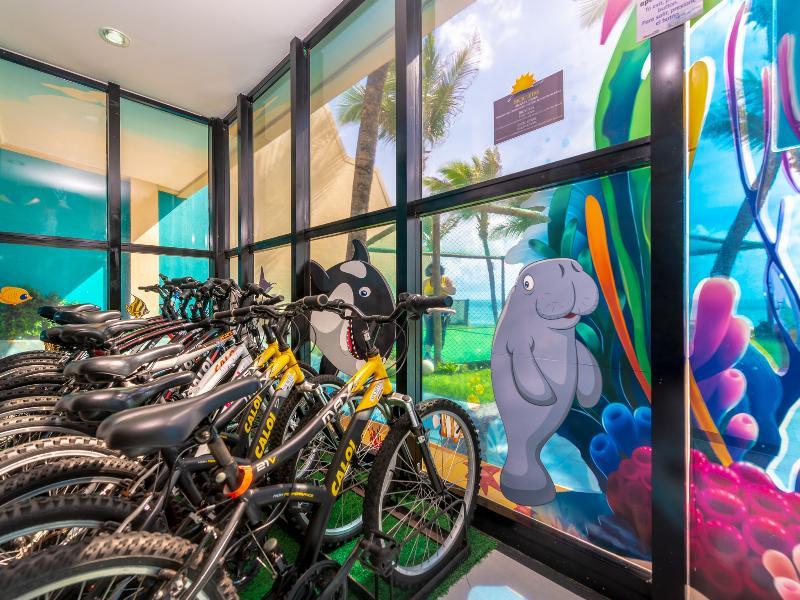 Ocean Palace All Inclusive Premium Natal Exterior foto Bicycle rental at the resort